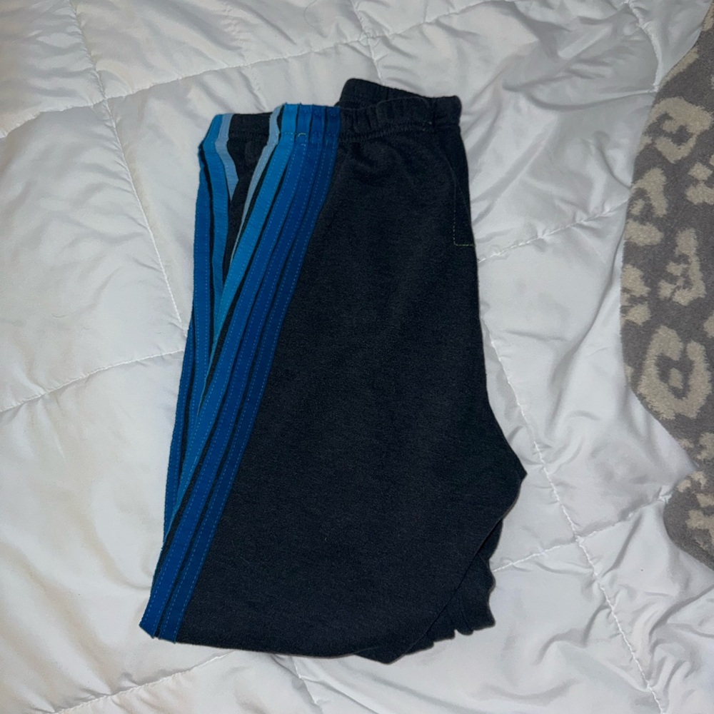 Aviator Nation Blue Striped Sweatpants